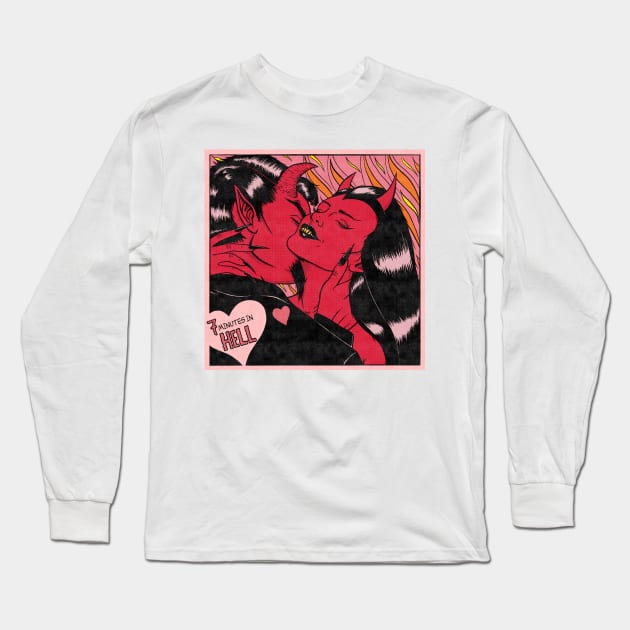 7 Minutes In Hell Long Sleeve T-Shirt by classycreeps